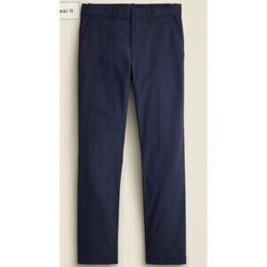 J. Crew Boys 770 straight-fit tech pant in Navy Size 12